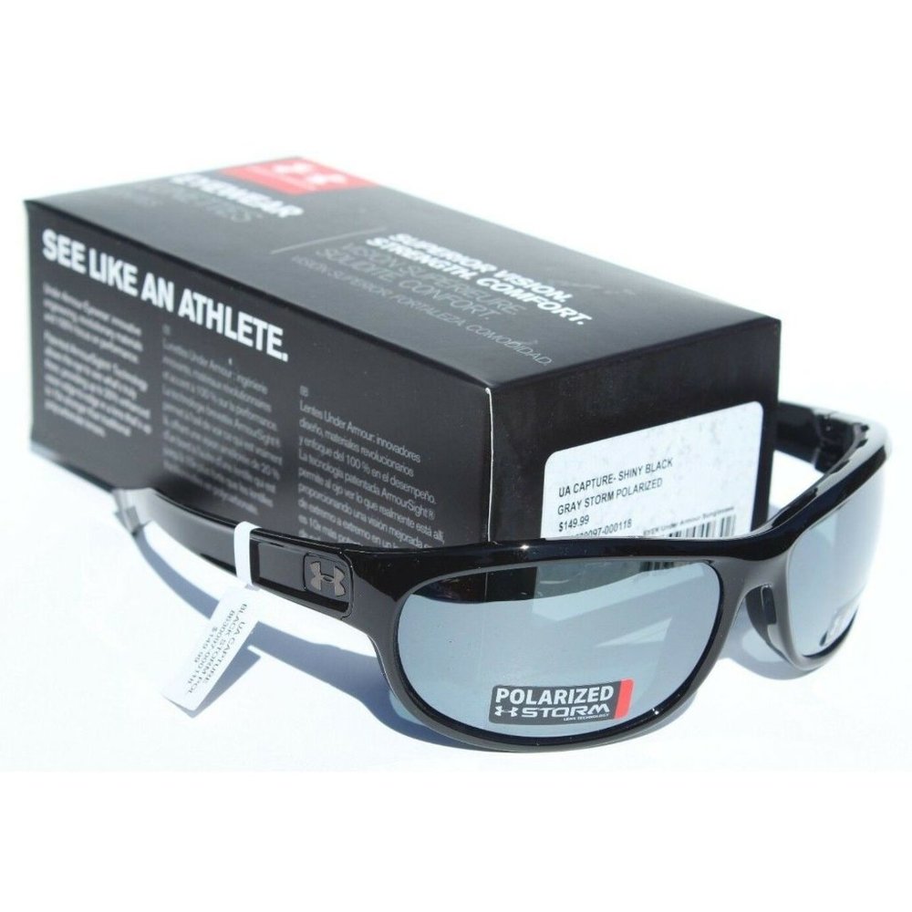 UNDER ARMOUR Capture POLARIZED Sunglasses Black